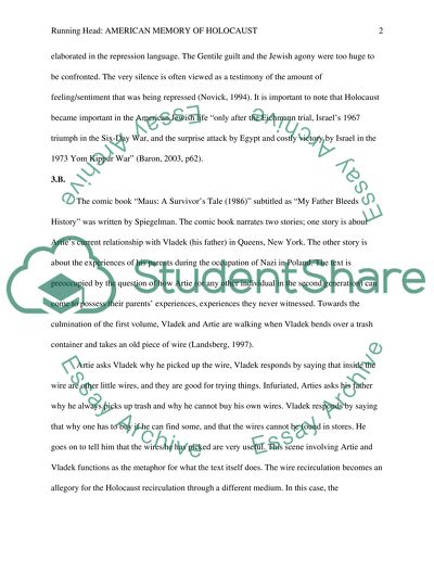 American Memory of Holocaust