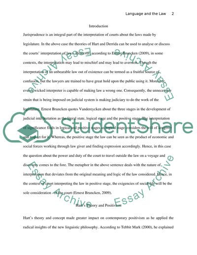 Interpretation of Duty of the Court Legislature