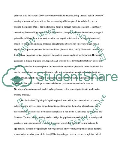 Theoretical and Conceptual Frameworks in Nursing Practice