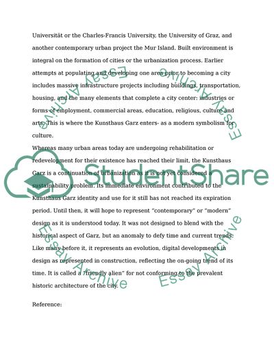 Iconic shape of building relates with old city fabric