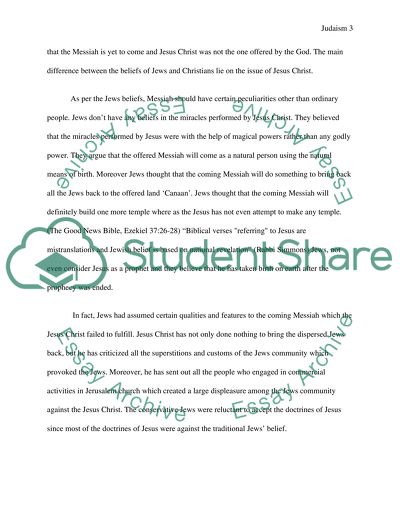 Judaism vs Christianity