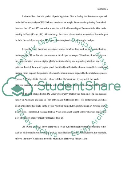 Visiting Paris to See the Painting of Mona Lisa by Leonard Da Vinci