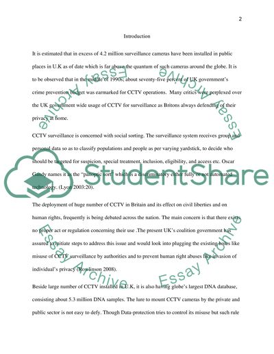 Is Britain a Surveillance Society