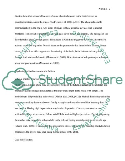 Caring for Mentally Disordered Offenders