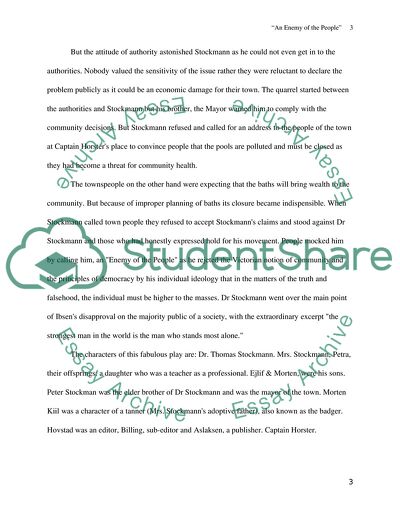 Ethical Dilemmas in the Enemy of the People