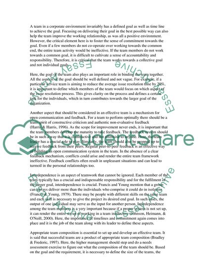 Necessary Condition in Contemporary Organisations