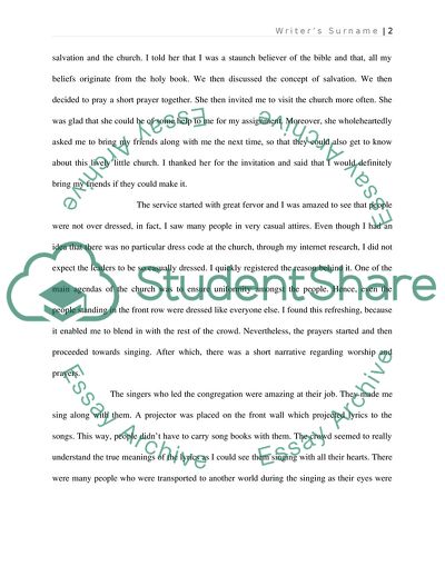 Showing Life in Life Church