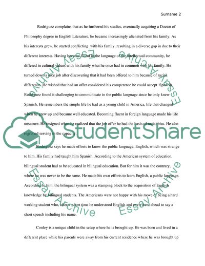 Impact of the Family Surrounding Young Men, Dalton Conley & Richard Rodriguez