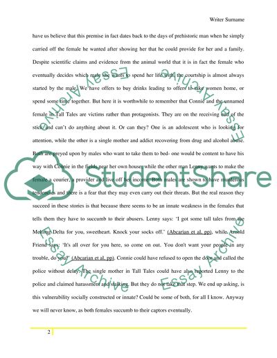 Where Are You Going, Where Have You Beenvs. Tall Tales from the Mekong Delta