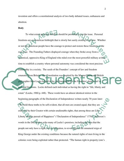 Pro or cons of personal freedom such as public smoking or talking on the phone while drving