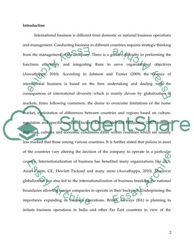 International Business