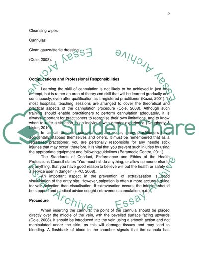 Safe Cannulation: Procedure & Risks