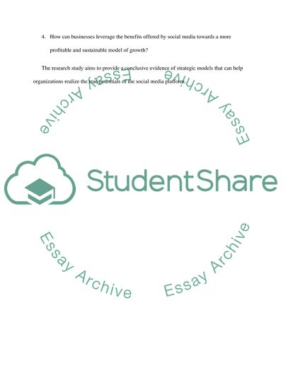 Social Media Leadership: Leveraging Consumer Conversations as a New Source of Value