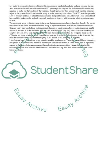 Is Experience More Preferable over Academic Results