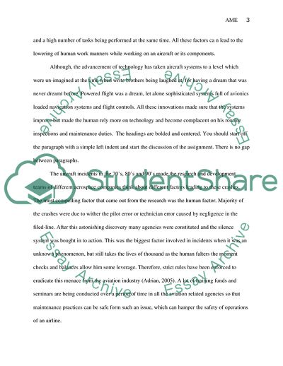 Aviation Maintenance and Engineering