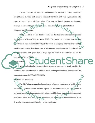 U02d1 Corporate Responsibility for Compliance