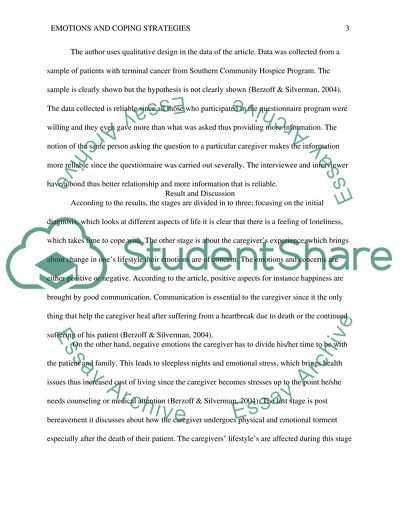 Article review/critic