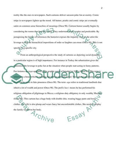 Discussions of the Cities and Global Worlds in Cartoons and Visual Graphics