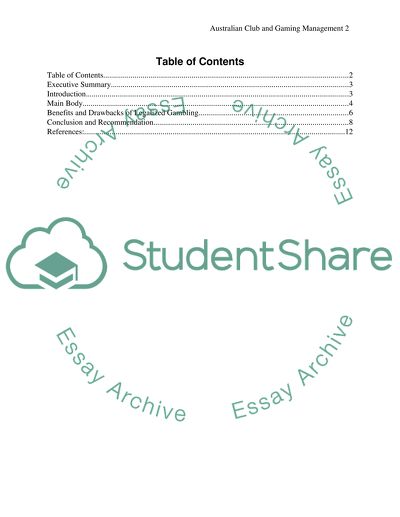 Legalized Gambling in Australia