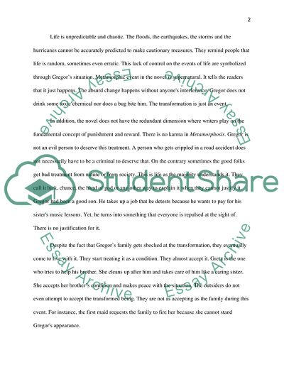 The Metamorphosis by Franz Kafka