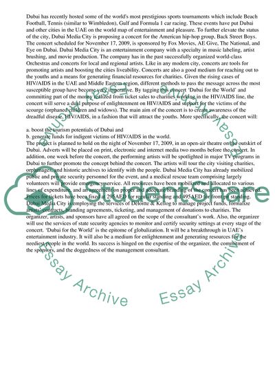 The Concert Dubai for the World