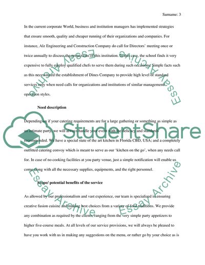 Design Proposal for a Product or Service