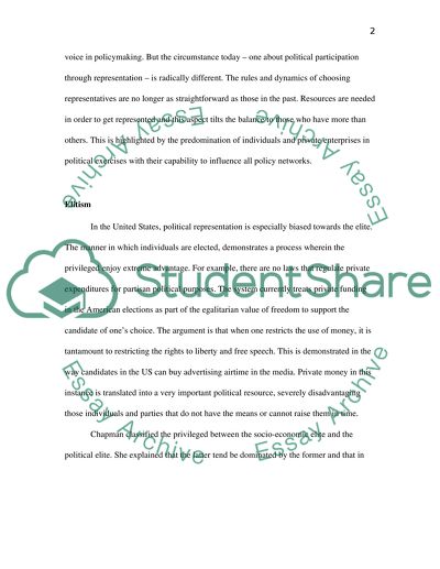 To what extent does political participation reflect a bias in favor of the privileged