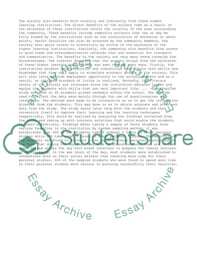 UEL Undergraduates Planning