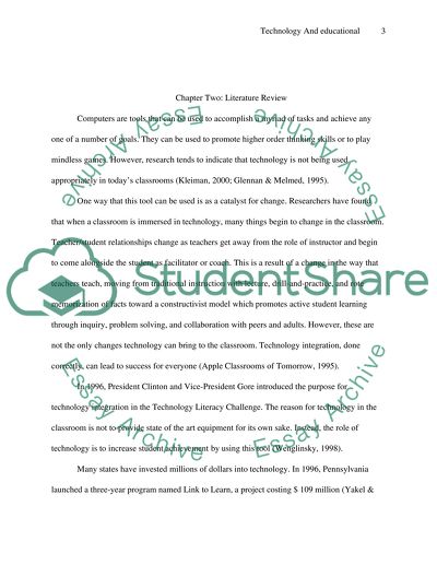 Technology and Educational Instruction