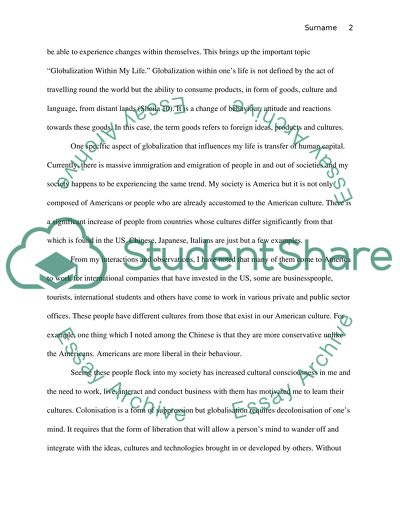 Formal Writing Assignment 3