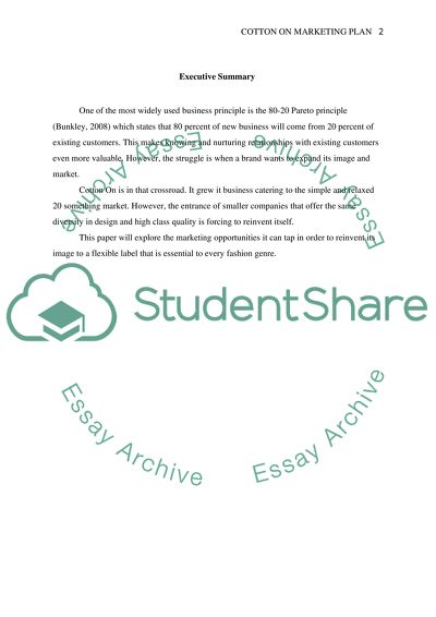 The Marketing Opportunities for Cotton On to Reinvent Its Image