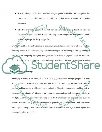 Diversity on campus essay