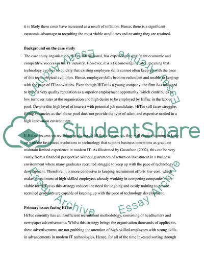 Dissertation on college recruitment strategies