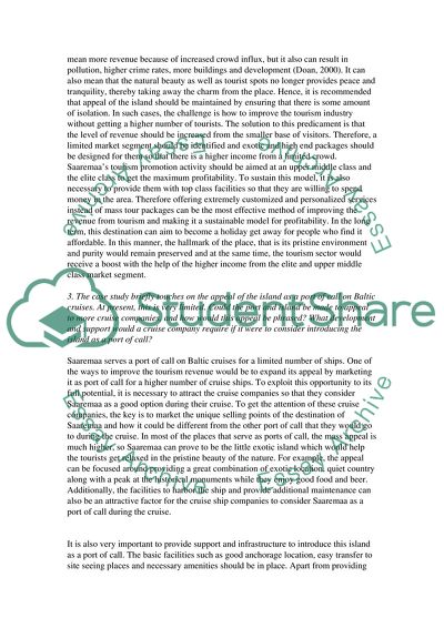 Marketing for Tourism