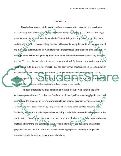 Portable Water Purification Systems