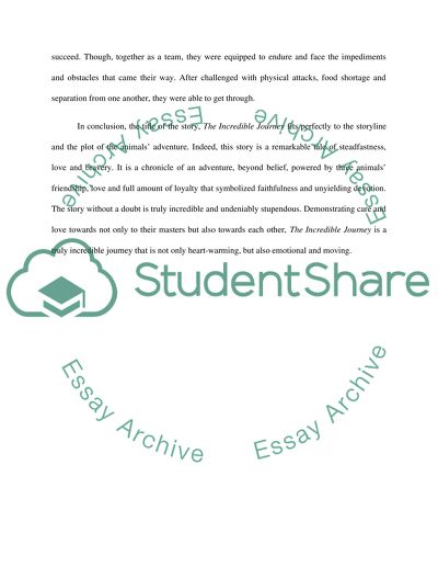 A Truly Incredible Journey