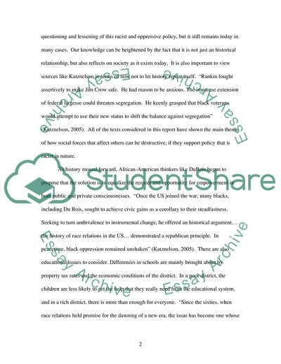 Strong Roots of Racism in the US History