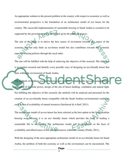 How can an eco-house change people behaviour in the culture of Saudi Arabia