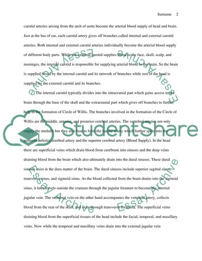 The Arterial and Venous Blood Supply of Head, Neck, and Upper Limbs
