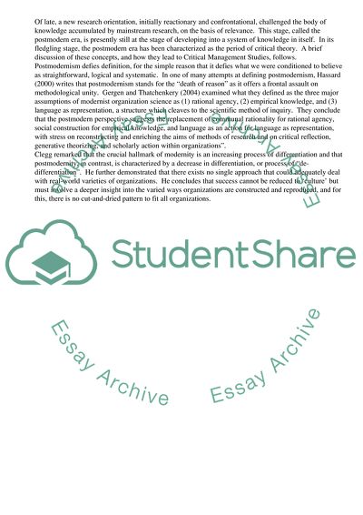 How Critical Management Studies Differ from Mainstream Management Research