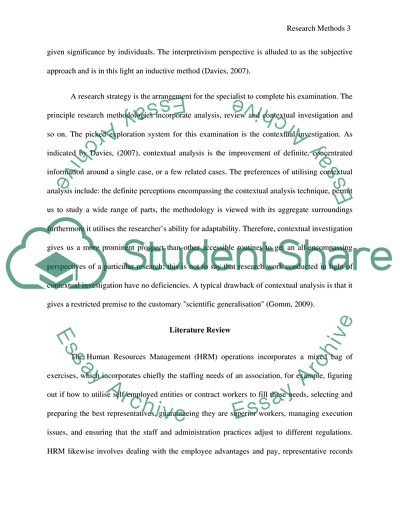 The Effectiveness of Employee Selection Processes