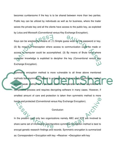Asymmetric or Symmetric Encryption