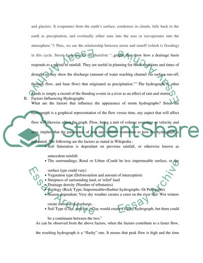 Storm Drainage Design Project: Scientific Methods