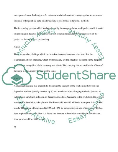 Economic Prosperity of Organisation