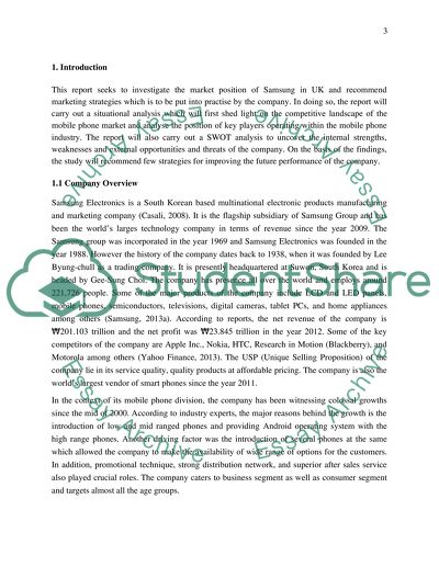 Marketing Strategies and Programs of a Mobile Industry