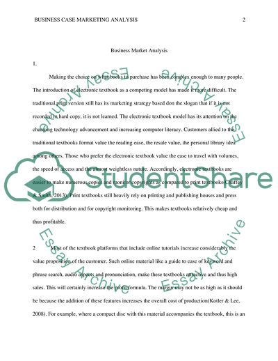 Marketing in the Textbook Industry