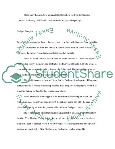 Sigmund Freuds Theories On Psychoanalysis In Cinema