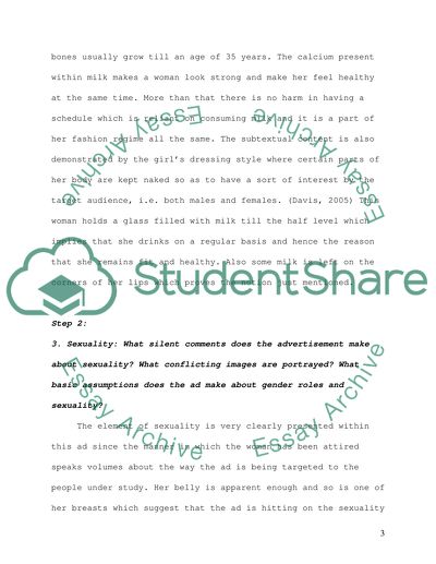 Got Milk Advertisement Analysis