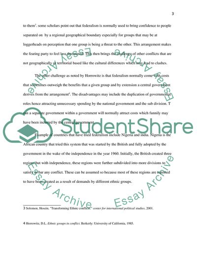 Autonomy and Regional Devolution