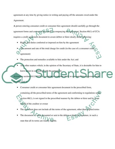 Entering in to a Credit Agreement